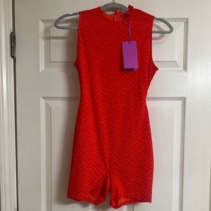 NWT Fendi X Skims Sleeveless Mid Thigh Bodysuit In Georgia!